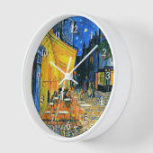 Van Gogh: Cafe Terrasse Große Uhr (Winkel)