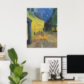 VAN GOGH - Cafe Terrasse in der Nacht 1888 Poster (Heimbüro)