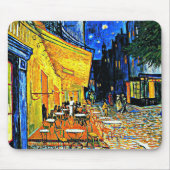 Van Gogh - Cafe Terrasse Mousepad (Vorne)