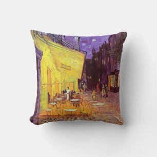 Van Gogh Café Terrasse Night Vintag Art Pillow Kissen