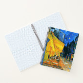 Van Gogh - Café-Terrasse Notizblock (Innenseite)