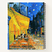 Van Gogh - Café-Terrasse Notizblock (Rückseite)