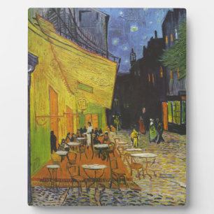Van Gogh Cafe Terrasse Post-Impressionist Fotoplatte