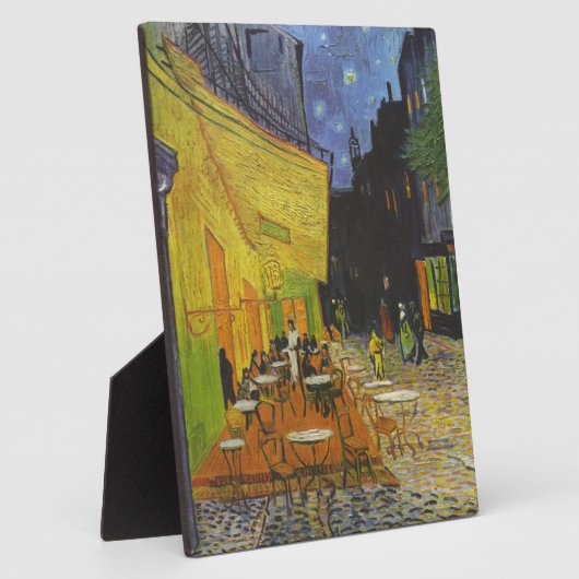 Van Gogh Cafe Terrasse Post-Impressionist Fotoplatte (Seite)