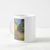 Van Gogh Cafe Terrasse Post-Impressionist Kaffeetasse (Vorderseite Links)
