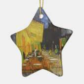 Van Gogh Cafe Terrasse Post-Impressionist Keramikornament (Links)