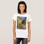 Van Gogh Cafe Terrasse Post-Impressionist T-Shirt (Vorne ganz)