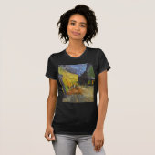Van Gogh Cafe Terrasse Post-Impressionist T-Shirt (Vorne ganz)