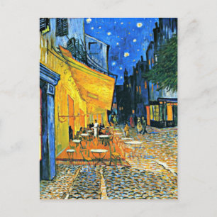 Van Gogh - Cafe Terrasse Postkarte