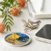 Van Gogh - Cafe Terrasse Schlüsselanhänger (Seite)