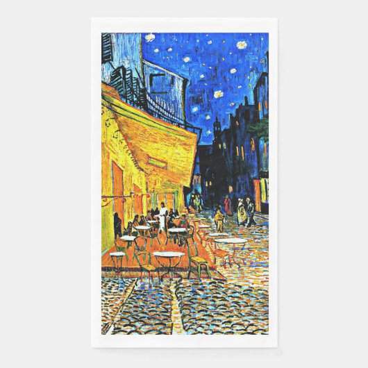 Van Gogh - Cafe Terrasse Serviette (Vorderseite)