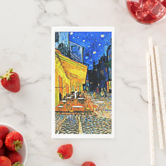 Van Gogh - Cafe Terrasse Serviette (Beispiel)