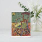 Van Gogh Candle Postkarte (Stehend Vorderseite)
