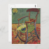 Van Gogh Candle Postkarte (Vorne/Hinten)