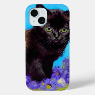 Van Gogh Cat und Blume Case-Mate iPhone Hülle