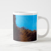 Van Gogh Cat und Blume Jumbo-Tasse (Rechts)