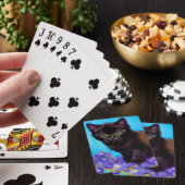 Van Gogh Cat und Blume Spielkarten (In Situ)