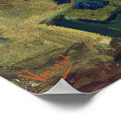 Van Gogh Cineraria in a Flowerpot Poster (Ecke)