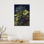 Van Gogh Cineraria in einem Blumentopf Poster (Küche)