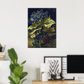 Van Gogh Cineraria in einem Blumentopf Poster (Heimbüro)