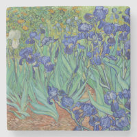 Van Gogh Classic Painting Irises Floral Botanical