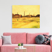 Van Gogh - Coalmine in the Borinage, Leinwanddruck (Insitu (Wohnzimmer))