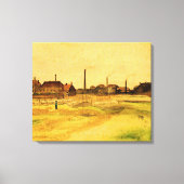 Van Gogh - Coalmine in the Borinage, Leinwanddruck (Vorderseite)