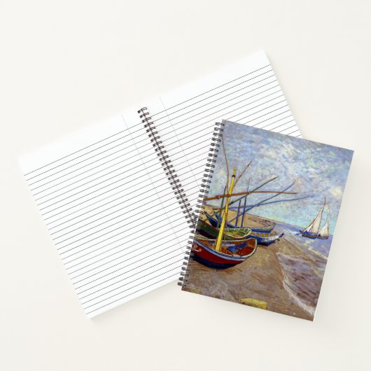 Van Gogh Collection Angelboot-Notebook Notizblock (Innenseite)