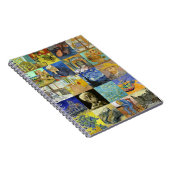 Van Gogh Colllage Notizblock (Rechte Seite)