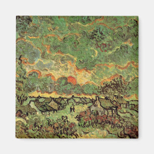 Van Gogh Cottages Zypressen Erinnerung an den Nord Magnet