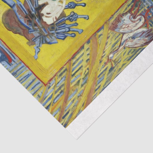 Van Gogh - Courtesan Decoupage Seidenpapier (Detail)