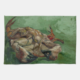 Van Gogh Crab auf der Rückseite (F605)Fine Art Handtuch