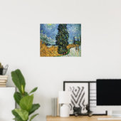 Van Gogh Cypresses Poster (Heimbüro)