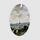 Van Gogh - Dächer von Paris Ornament (Vorderseite)