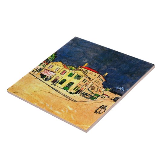 Van Gogh - Das Gelbe Haus Fliese (Seite)