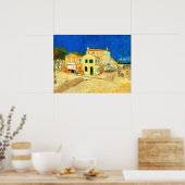 Van Gogh, Das Gelbe Haus, Poster (Küche)