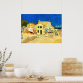 Van Gogh, Das Gelbe Haus,  Poster (Küche)