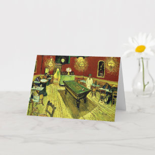 Van Gogh - Das Nachtcafé, berühmtes Gemälde, Karte