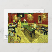 Van Gogh - Das Nachtcafe Postkarte (Vorne/Hinten)