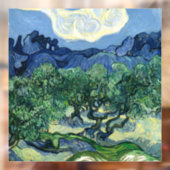Van Gogh Das Olive Trees Landschaftsbild Fensteraufkleber (Blatt 2)