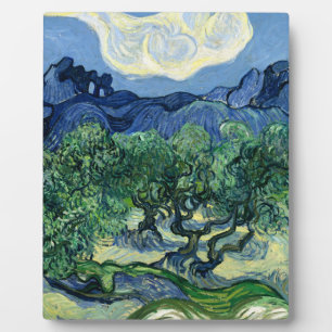 Van Gogh Das Olive Trees Landschaftsbild Fotoplatte
