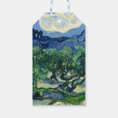Van Gogh Das Olive Trees Landschaftsbild Geschenkanhänger (Rückseite)