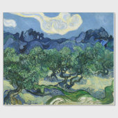 Van Gogh Das Olive Trees Landschaftsbild Geschenkpapier (Flach)