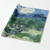 Van Gogh Das Olive Trees Landschaftsbild Geschenkpapier (Ungerollt)