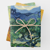Van Gogh Das Olive Trees Landschaftsbild Geschenkpapier Set (Beispiel)