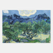 Van Gogh Das Olive Trees Landschaftsbild Geschenkpapier Set (Vorderseite)