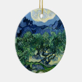 Van Gogh Das Olive Trees Landschaftsbild Keramik Ornament (Rechts)
