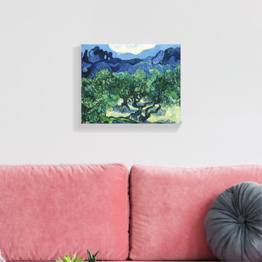 Van Gogh Das Olive Trees Landschaftsbild Leinwanddruck (Insitu (Wohnzimmer))