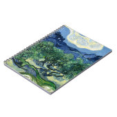 Van Gogh Das Olive Trees Landschaftsbild Notizblock (Linke Seite)