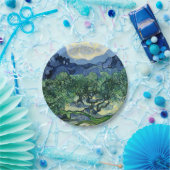 Van Gogh Das Olive Trees Landschaftsbild Pappteller (Party)